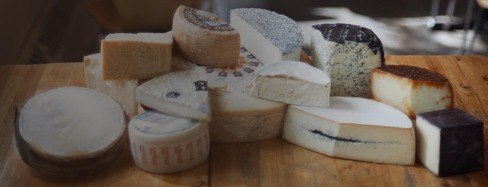Photo of a selection of cheeses from Nicastros